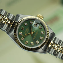 Rolex Datejust 26mm 69173 Olive Green Diamond Dial Box and Papers - Certified Watches Rolex Datejust 26mm 69173 Olive Green Diamond Dial Box and Papers Certified Watches