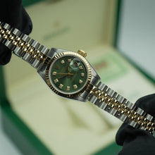 Rolex Datejust 26mm 69173 Olive Green Diamond Dial Box and Papers - Certified Watches Rolex Datejust 26mm 69173 Olive Green Diamond Dial Box and Papers Certified Watches