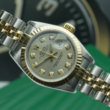 Rolex Datejust 26mm 69173 Custom Silver Diamond Dial Box and Papers - Certified Watches Rolex Datejust 26mm 69173 Custom Silver Diamond Dial Box and Papers Certified Watches