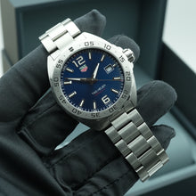 TAG HEUER Formula 1 41mm WAZ1118 Blue Dial Box and Warranty - Certified Watches TAG HEUER Formula 1 41mm WAZ1118 Blue Dial Box and Warranty Certified Watches