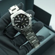 TAG HEUER Aquaracer 41mm WBD1110 Black Dial Box and Papers - Certified Watches TAG HEUER Aquaracer 41mm WBD1110 Black Dial Box and Papers Certified Watches