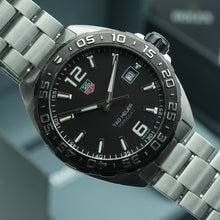 TAG HEUER Formula 1 41mm WAZ1110 Black Dial Box and Papers - Certified Watches TAG HEUER Formula 1 41mm WAZ1110 Black Dial Box and Papers Certified Watches