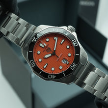 TAG HEUER Aquaracer 43mm WBP201F Orange Dial Box and Papers - Certified Watches TAG HEUER Aquaracer 43mm WBP201F Orange Dial Box and Papers Certified Watches