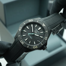 TAG HEUER Aquaracer Solargraph 40mm WBP1112 Black Dial Box and Papers - Certified Watches TAG HEUER Aquaracer Solargraph 40mm WBP1112 Black Dial Box and Papers Certified Watches