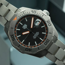 TAG HEUER Aquaracer 43mm WAY208F Bamford Limited Edition 1/1500 Box and Papers Black Dial - Certified Watches TAG HEUER Aquaracer 43mm WAY208F Bamford Limited Edition 1/1500 Box and Papers Black Dial Certified Watches