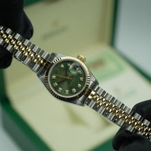 Rolex Datejust 26mm 69173 Olive Green Diamond Dial Box and Papers - Certified Watches Rolex Datejust 26mm 69173 Olive Green Diamond Dial Box and Papers Certified Watches