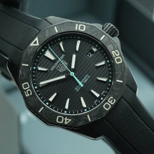 TAG HEUER Aquaracer Solargraph 40mm WBP1112 Black Dial Box and Papers - Certified Watches TAG HEUER Aquaracer Solargraph 40mm WBP1112 Black Dial Box and Papers Certified Watches