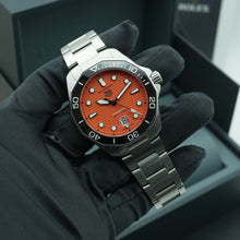 TAG HEUER Aquaracer 43mm WBP201F Orange Dial Box and Papers - Certified Watches TAG HEUER Aquaracer 43mm WBP201F Orange Dial Box and Papers Certified Watches
