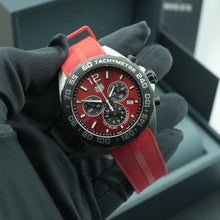 TAG HEUER Formula 1 Chronograph 43mm CAZ101AN Red Dial Box and Papers - Certified Watches TAG HEUER Formula 1 Chronograph 43mm CAZ101AN Red Dial Box and Papers Certified Watches
