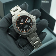 TAG HEUER Aquaracer 43mm WAY208F Bamford Limited Edition 1/1500 Box and Papers Black Dial - Certified Watches TAG HEUER Aquaracer 43mm WAY208F Bamford Limited Edition 1/1500 Box and Papers Black Dial Certified Watches