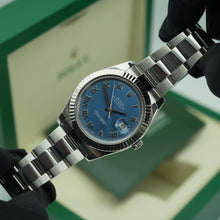 Rolex Datejust II 41mm Blue Azurro Roman Numeral Dial Box and Papers - Certified Watches Rolex Datejust II 41mm Blue Azurro Roman Numeral Dial Box and Papers Certified Watches
