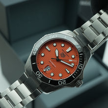 TAG HEUER Aquaracer 43mm WBP201F Orange Dial Box and Papers - Certified Watches TAG HEUER Aquaracer 43mm WBP201F Orange Dial Box and Papers Certified Watches