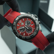 TAG HEUER Formula 1 Chronograph 43mm CAZ101AN Red Dial Box and Papers - Certified Watches TAG HEUER Formula 1 Chronograph 43mm CAZ101AN Red Dial Box and Papers Certified Watches
