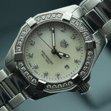 TAG HEUER Aquaracer 27mm WBD1415 Mother of Pearl Dial Diamond Bezel Box and Warranty - Certified Watches TAG HEUER Aquaracer 27mm WBD1415 Mother of Pearl Dial Diamond Bezel Box and Warranty Certified Watches