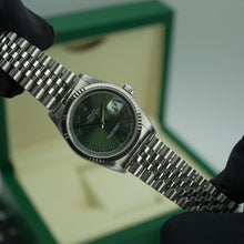 Rolex Datejust 36mm 16234 Olive Roman Numeral Dial Box and Papers - Certified Watches Mens Rolex Datejust 36mm 16234 Olive Roman Numeral Dial Box and Papers Certified Watches