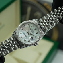 Rolex Datejust 36mm 16234 Mother Of Pearl Dial Diamond Bezel and Shoulders Box and Warranty - Certified Watches Mens Rolex Datejust 36mm 16234 Mother Of Pearl Dial Diamond Bezel and Shoulders Box and Warranty Certified Watches