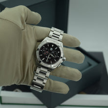 TAG HEUER Aquaracer Alarm 41mm WAY111Z Black Dial Box and Papers - Certified Watches Mens TAG HEUER Aquaracer Alarm 41mm WAY111Z Black Dial Box and Papers Certified Watches