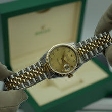 Rolex Datejust 36mm 16233 Champagne Diamond Dial Box and Warranty - Certified Watches Mens Rolex Datejust 36mm 16233 Champagne Diamond Dial Box and Warranty Certified Watches