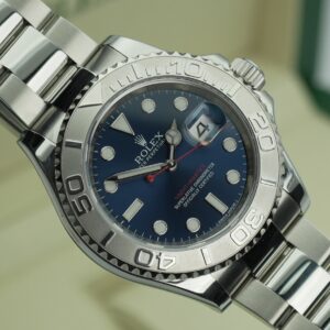Rolex YachtMaster 40mm 116622 Blue Sunburst Dial Box and Papers