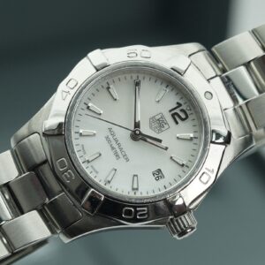 TAG HEUER Aquaracer 27mm WAF1414 Mother of Pearl Dial Box and Warranty