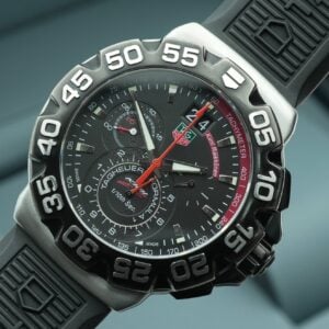 TAG HEUER Formula 1 44mm CAH1014 Kimi Räikkönen Limited Edition Black Dial Box and Warranty