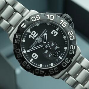 TAG HEUER Formula 1 44mm WAH1010 Black Dial Box and Warranty